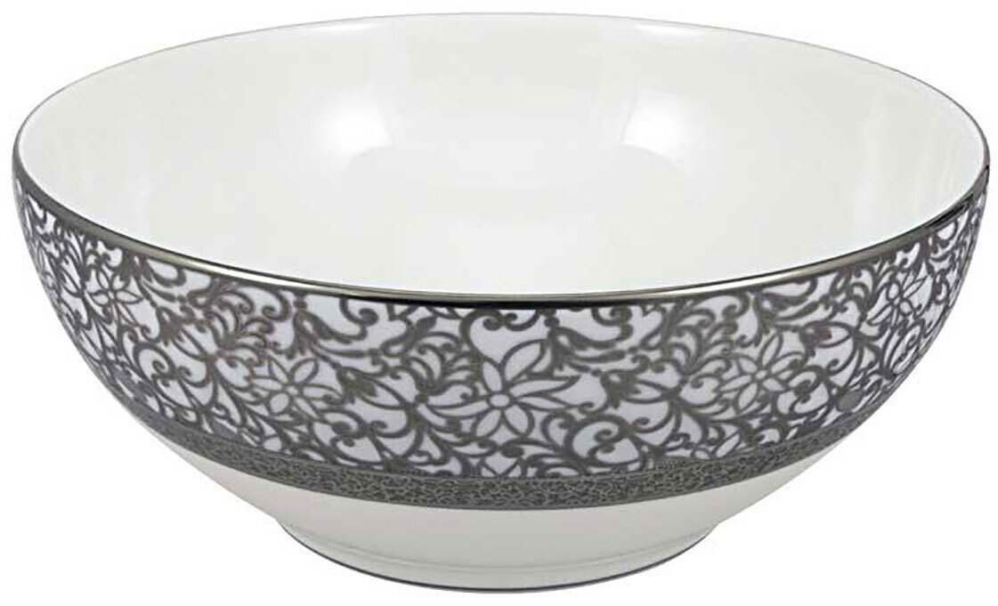 Raynaud Tolede White Platinum Salad Bowl Large, MPN: 0530-17-507025, 3660006630112