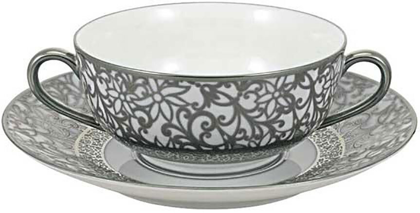 Raynaud Tolede White Platinum Cream Soup Cup, MPN: 0530-20-309032, 3660006627594