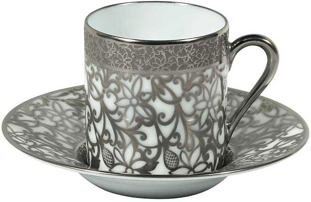 Raynaud Tolede White Platinum Coffee Cup, MPN: 0530-19-305013, 3660006627631