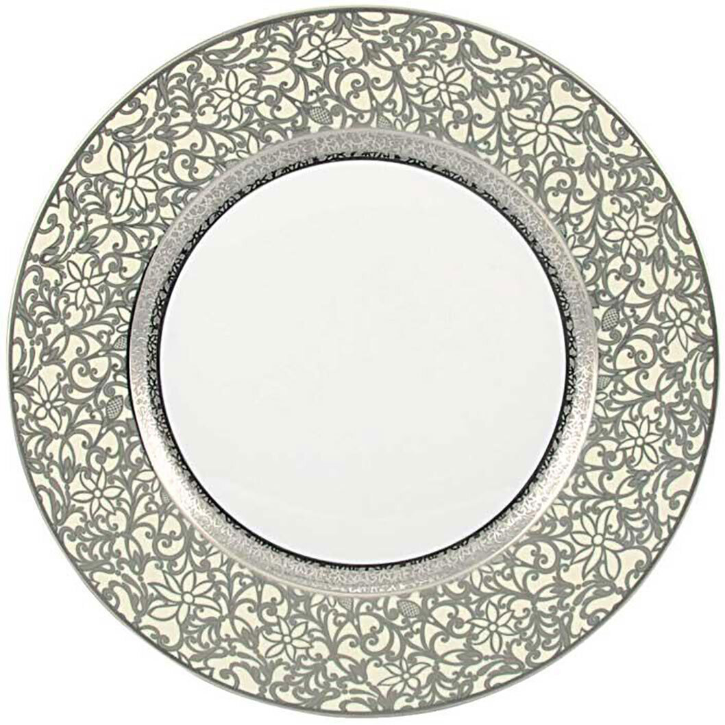 Raynaud Tolede Ivory Platinum Bread And Butter Plate
