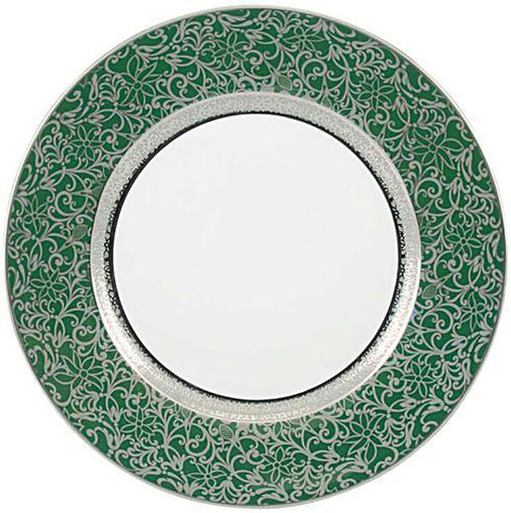Raynaud Tolede Green Platinum Bread And Butter Plate, MPN: 0536-17-101016, 3660006628447
