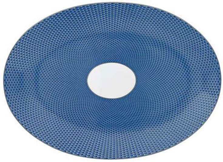 Raynaud Tresor Bleu Medium Oval Dish, MPN: 0544-37-502036, 3660006676806