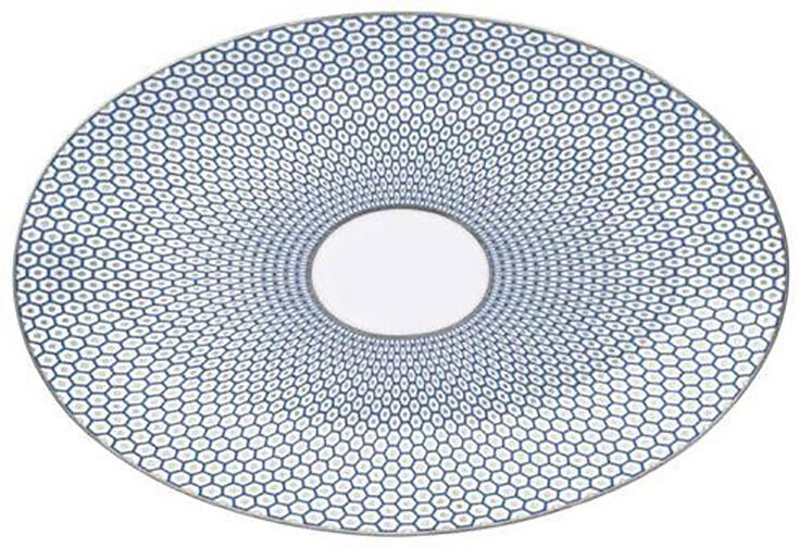 Raynaud Tresor Bleu Small Oval Dish, MPN: 0546-37-502030, 3660006676950
