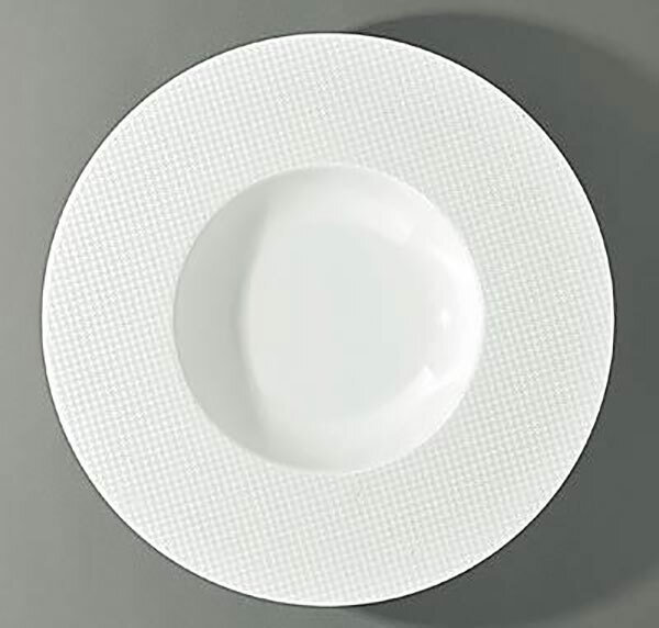 Raynaud Checks French Rim Soup Plate 0066-10-250032, MPN: 0066-10-250032, 3660006608425