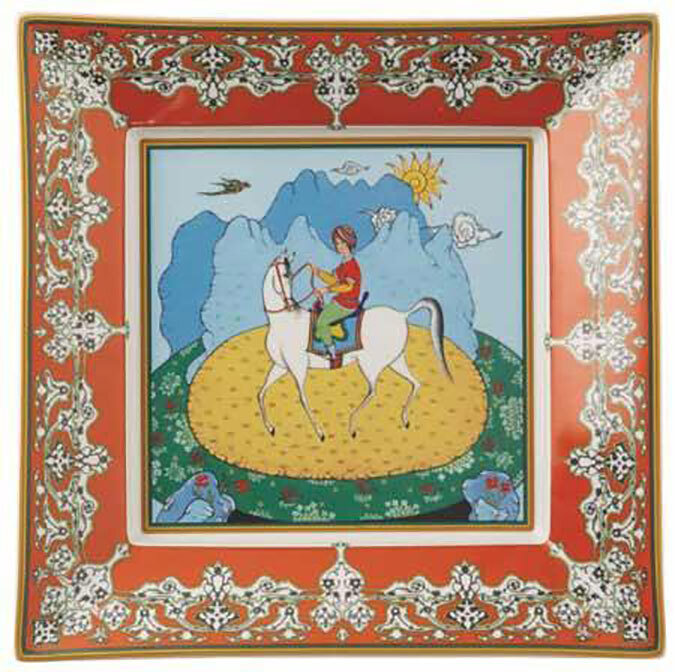 Raynaud Legendes Persanes Large Square Trinket Tray 0290-33-600028, MPN: 0290-33-600028, 3660006661…