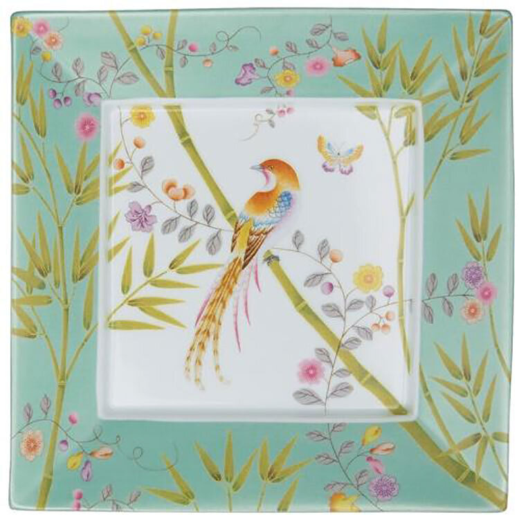 Raynaud Paradis Turquoise Square Trinket Tray 0404-33-600017, MPN: 0404-33-600017, 3660006664872