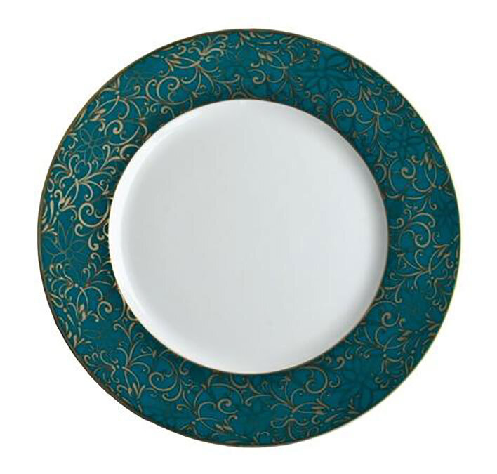 Raynaud Salamanque Gold Or Salad Cake Plate 0469-17-101019, MPN: 0469-17-101019, 3660006630990