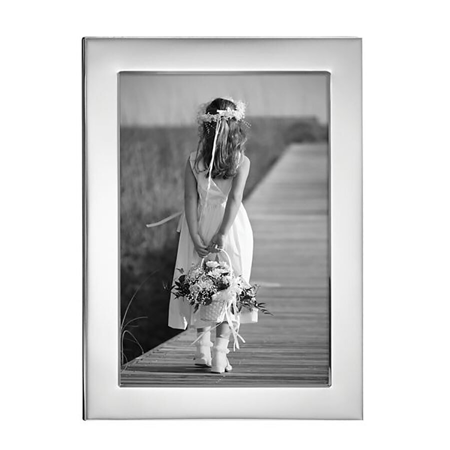 Reed and Barton Narrow Border Sp Picture Picture Frame 5 X 7 Inch