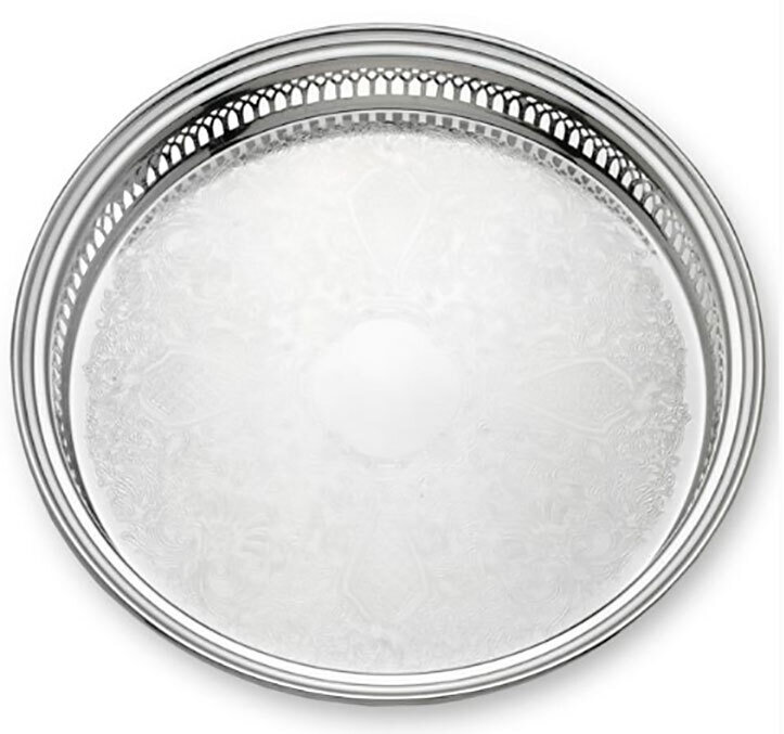 Reed and Barton Gallery Round Tray