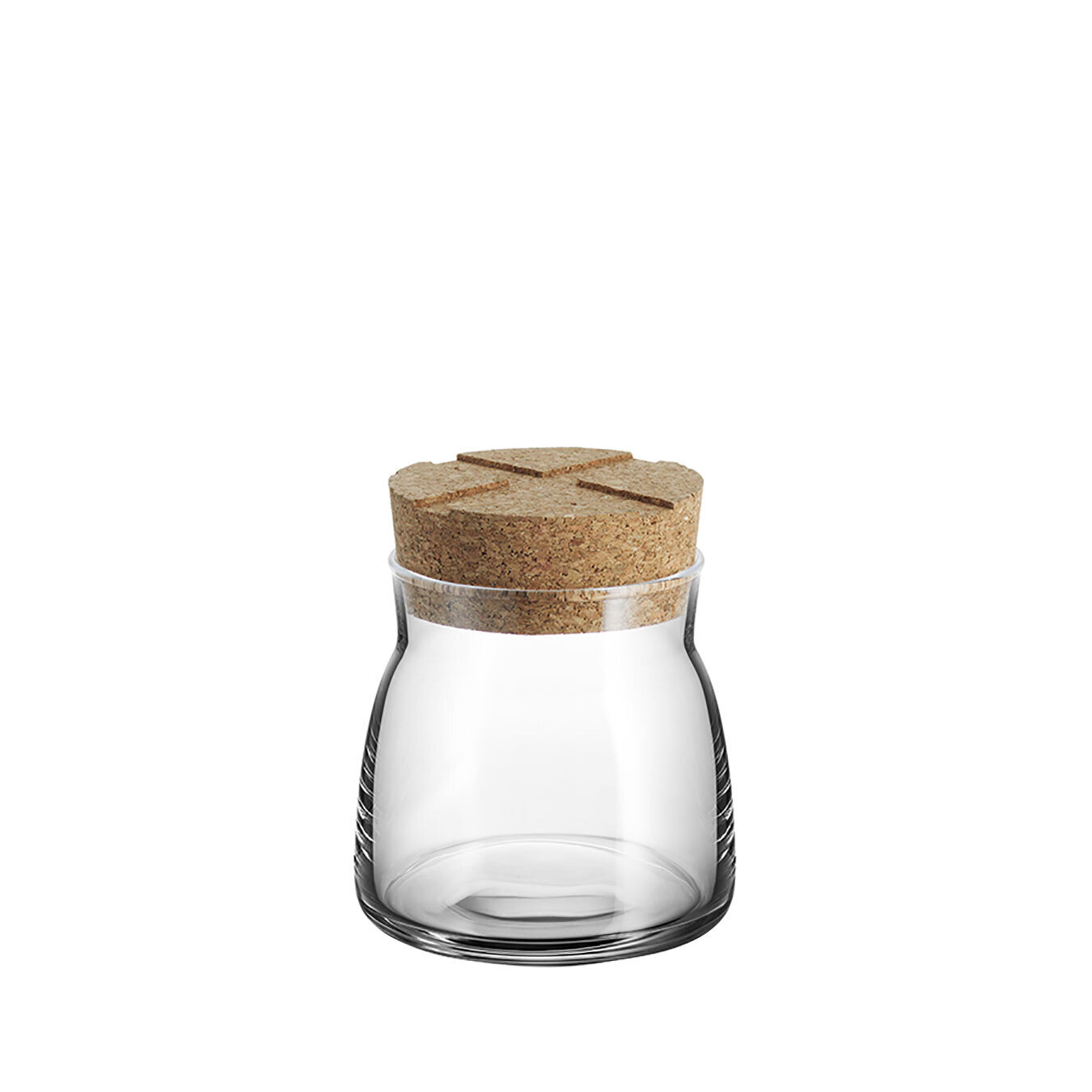 Kosta Boda Bruk Jar With Cork Clear Small 7051703