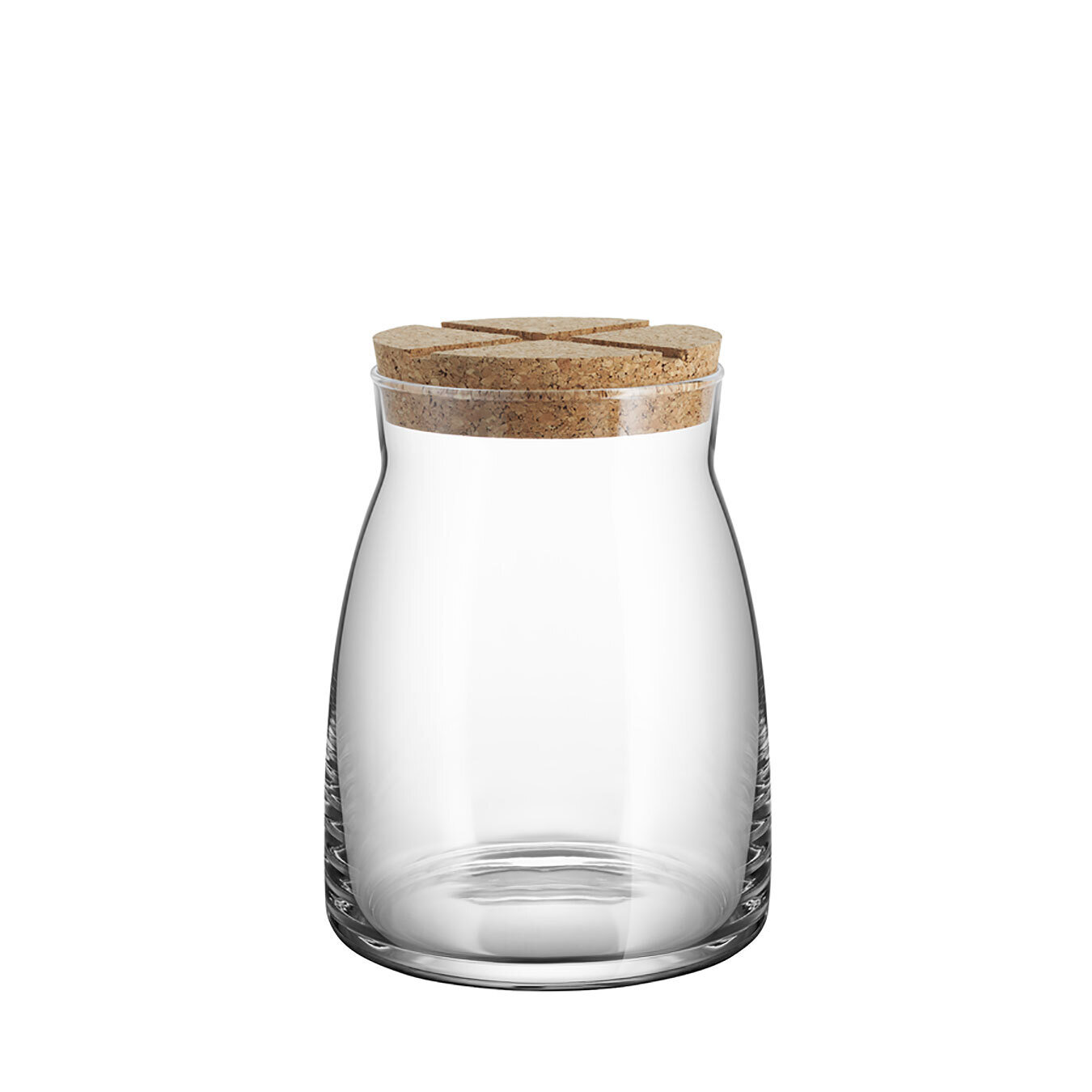Kosta Boda Bruk Jar With Cork Clear Large 7051709