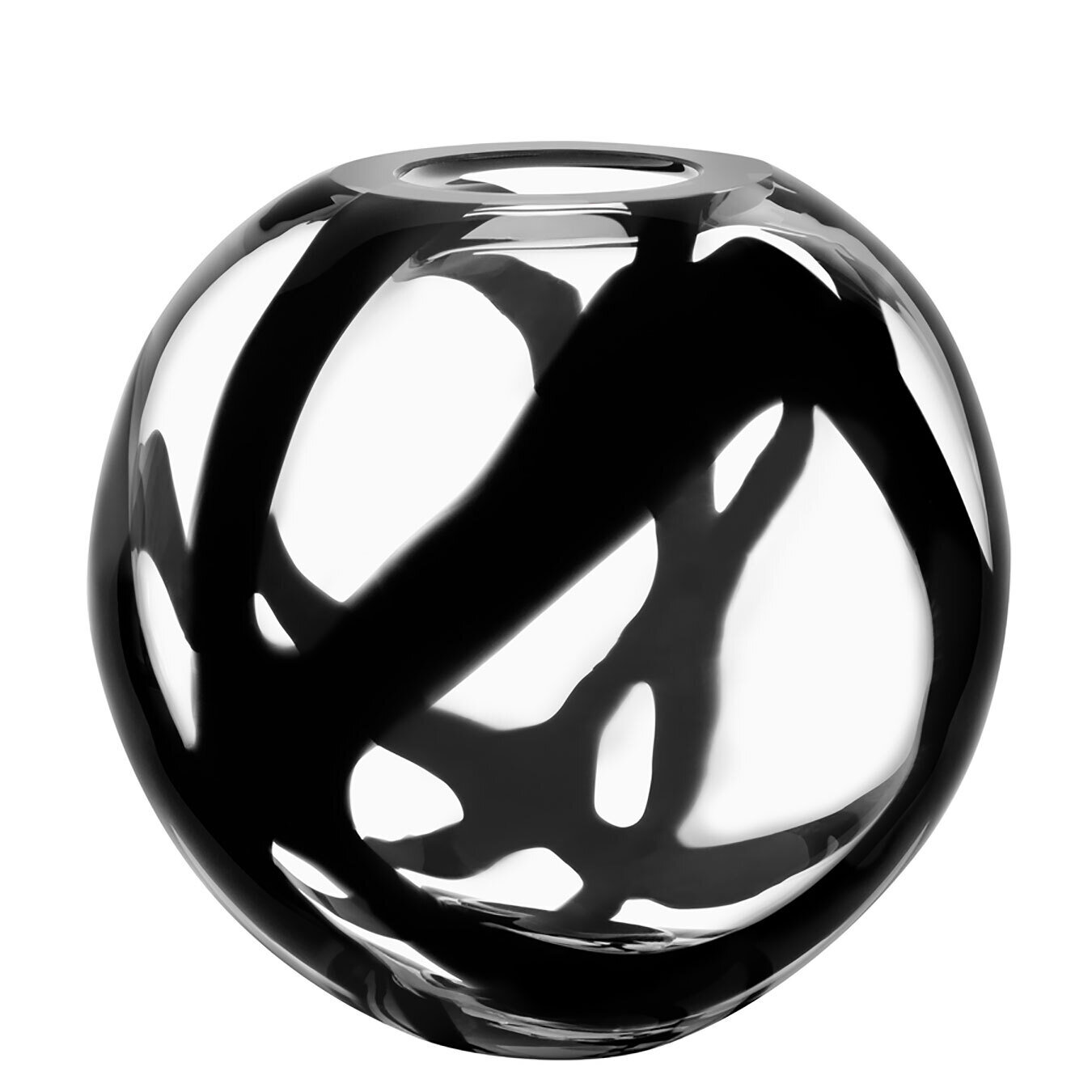 Kosta Boda Globe Vase Black 7041520