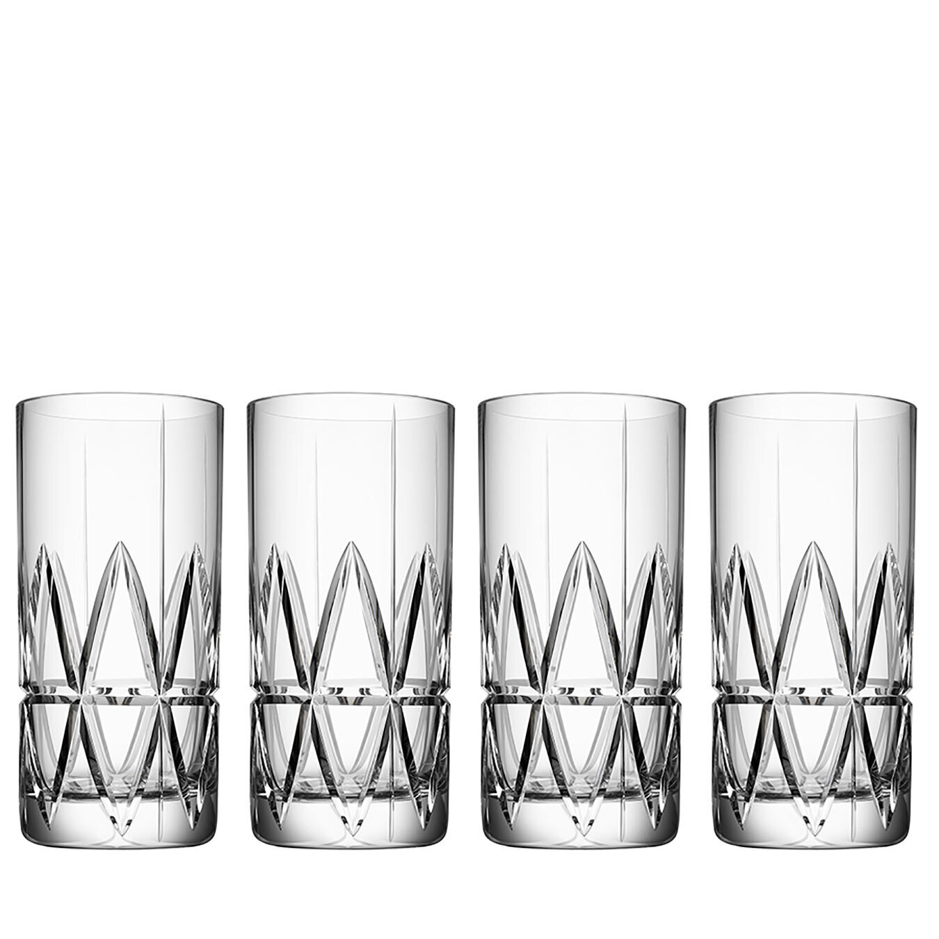 Orrefors Peak Highball Set of 4 6311136, MPN: 6311136, 7321646047093