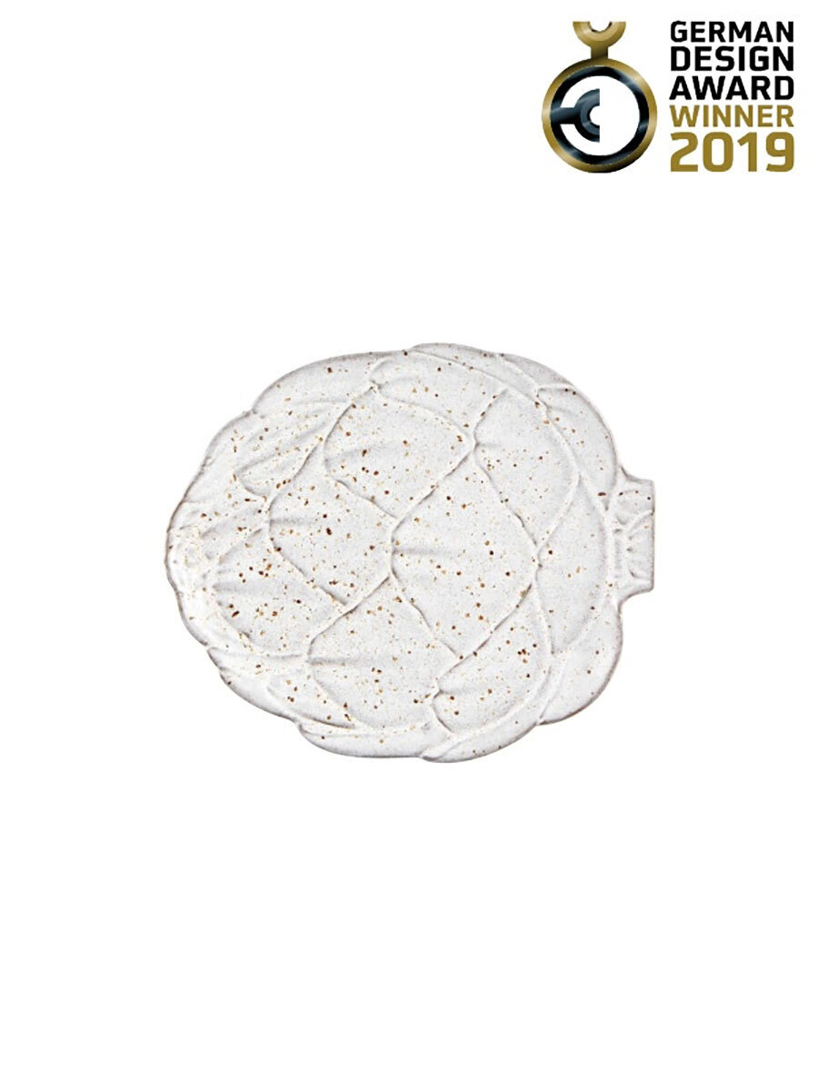 Bordallo Pinheiro Pinheiro Artichoke Fruit Plate 23,6 White, MPN: 65024058, 5600413609675