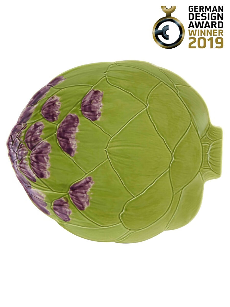 Bordallo Pinheiro Pinheiro Artichoke Tray 41 cm Decorated, MPN: 65024061, 5600413609705