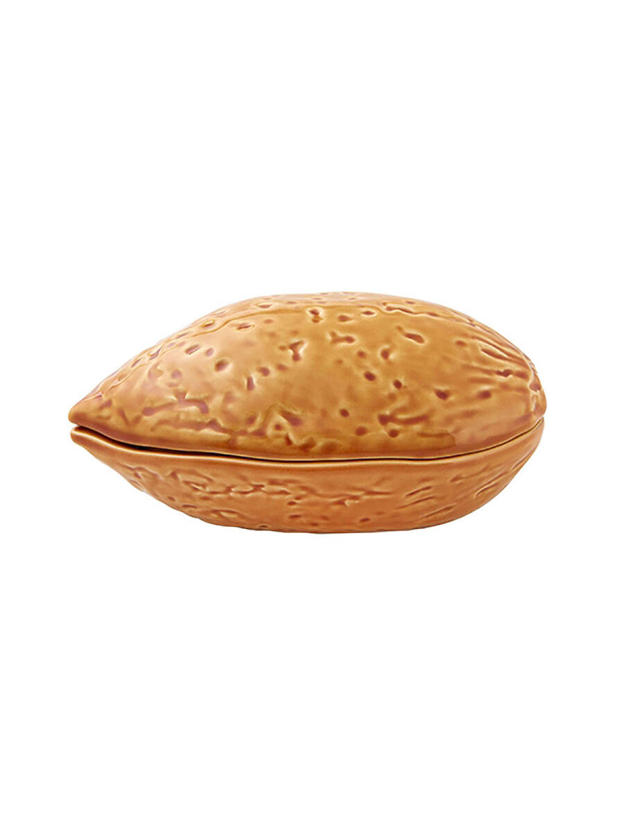 Bordallo Pinheiro Nuts Almond Box Decorated