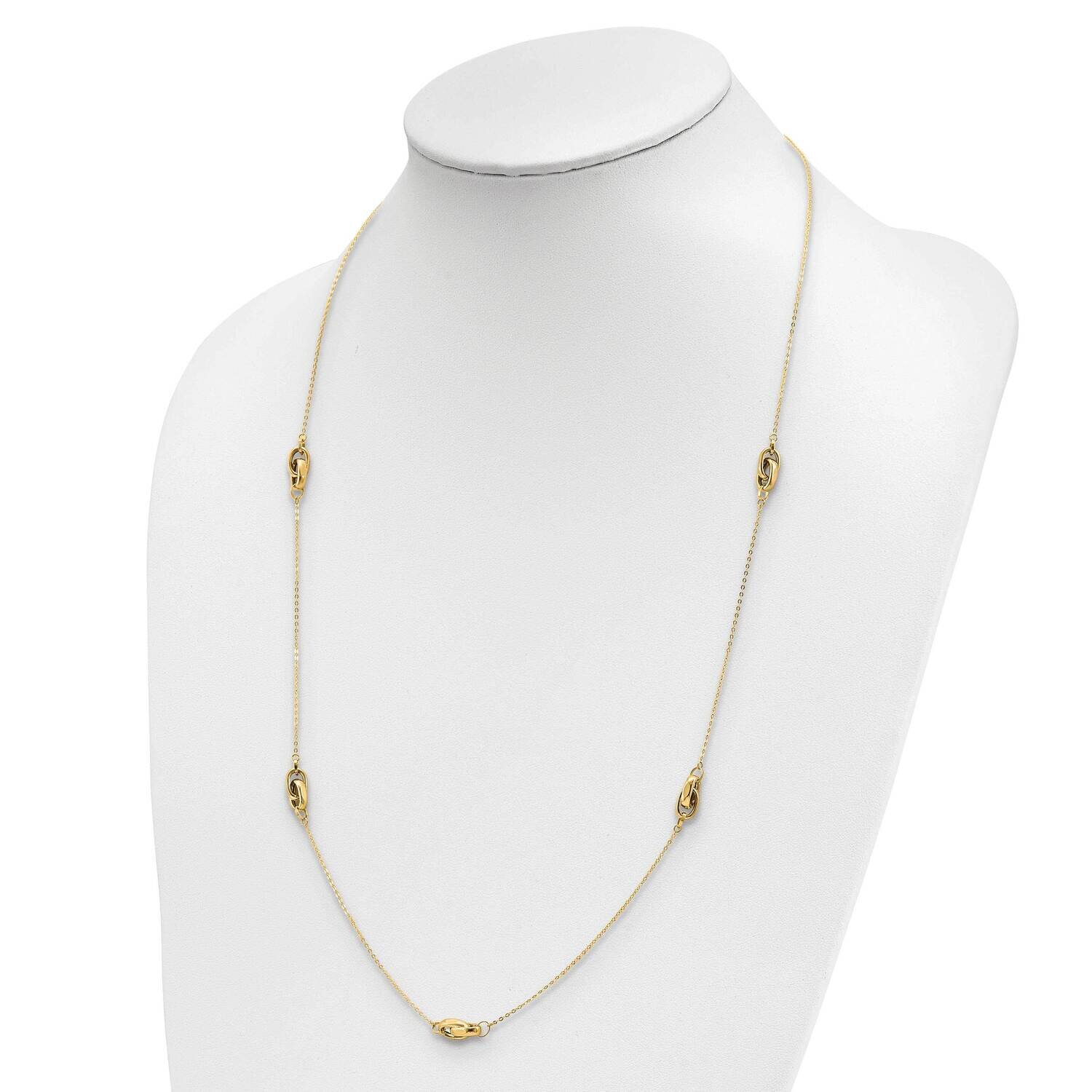 Leslie&#39;s Necklace 14k Gold Polished HB-LF1326-27.25, MPN: LF1326-27.25, 191101739149