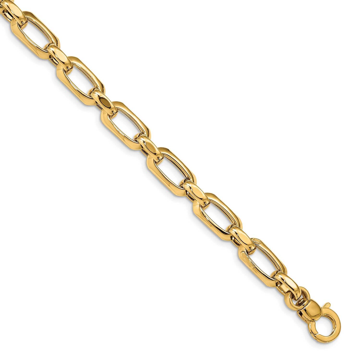 Leslie&#39;s Textured Bracelet 14k Gold Polished HB-LF1332-7.75, MPN: LF1332-7.75, 191101978920