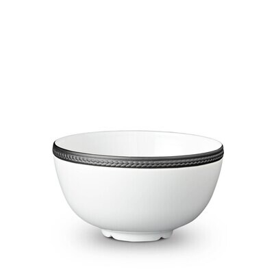 L&#39;Objet Soie Tressee Black Cereal Bowl ST535, MPN: ST535,