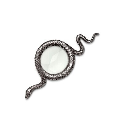 L&#39;Objet Snake Platinum Magnifying Glass Small, MPN: DAC956,