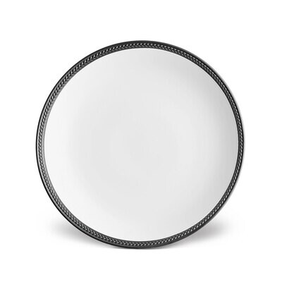 L&#39;Objet Soie Tressee Black Dinner Plate ST510, MPN: ST510,