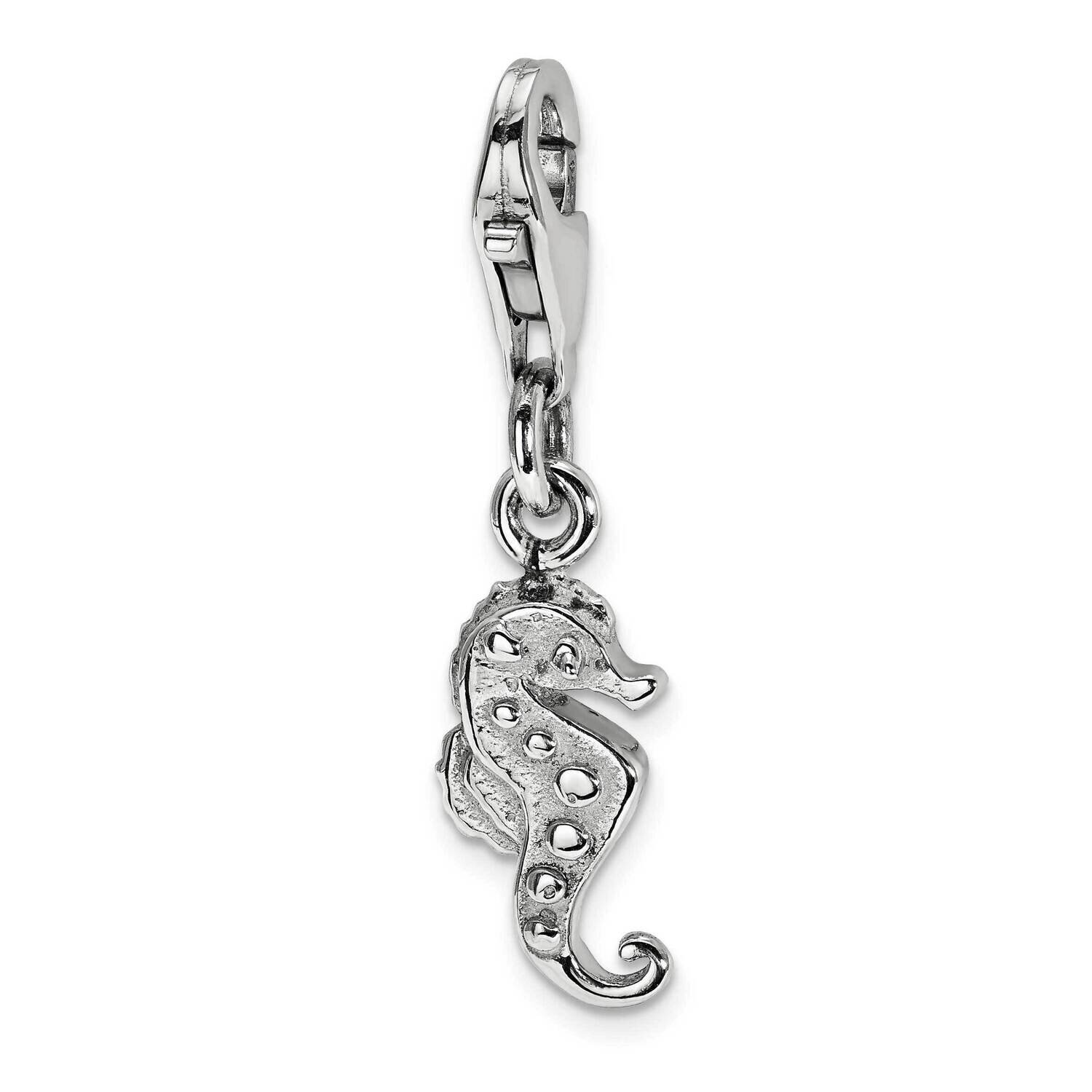 Seahorse Charm Sterling Silver QRS3994, MPN: QRS3994,