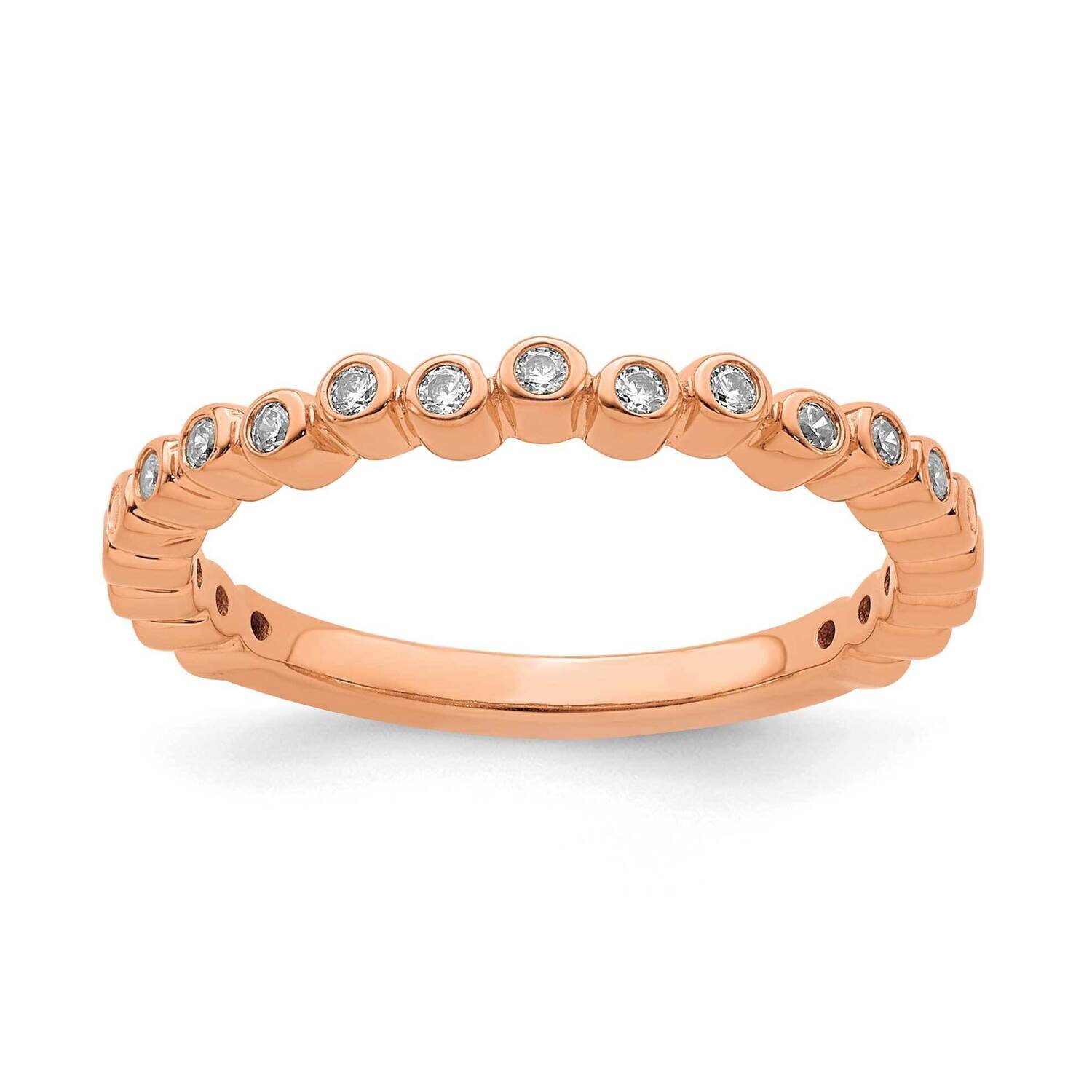 Diamond Ring 14k Rose Gold SK2099, MPN: SK2099, 191101298882