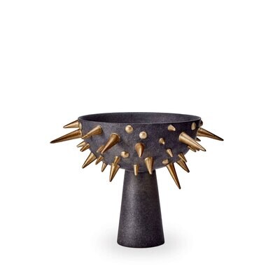 L&#39;Objet Celestial Bowl on Stand Black Gold Small CE100, MPN: CE100, 816279017508