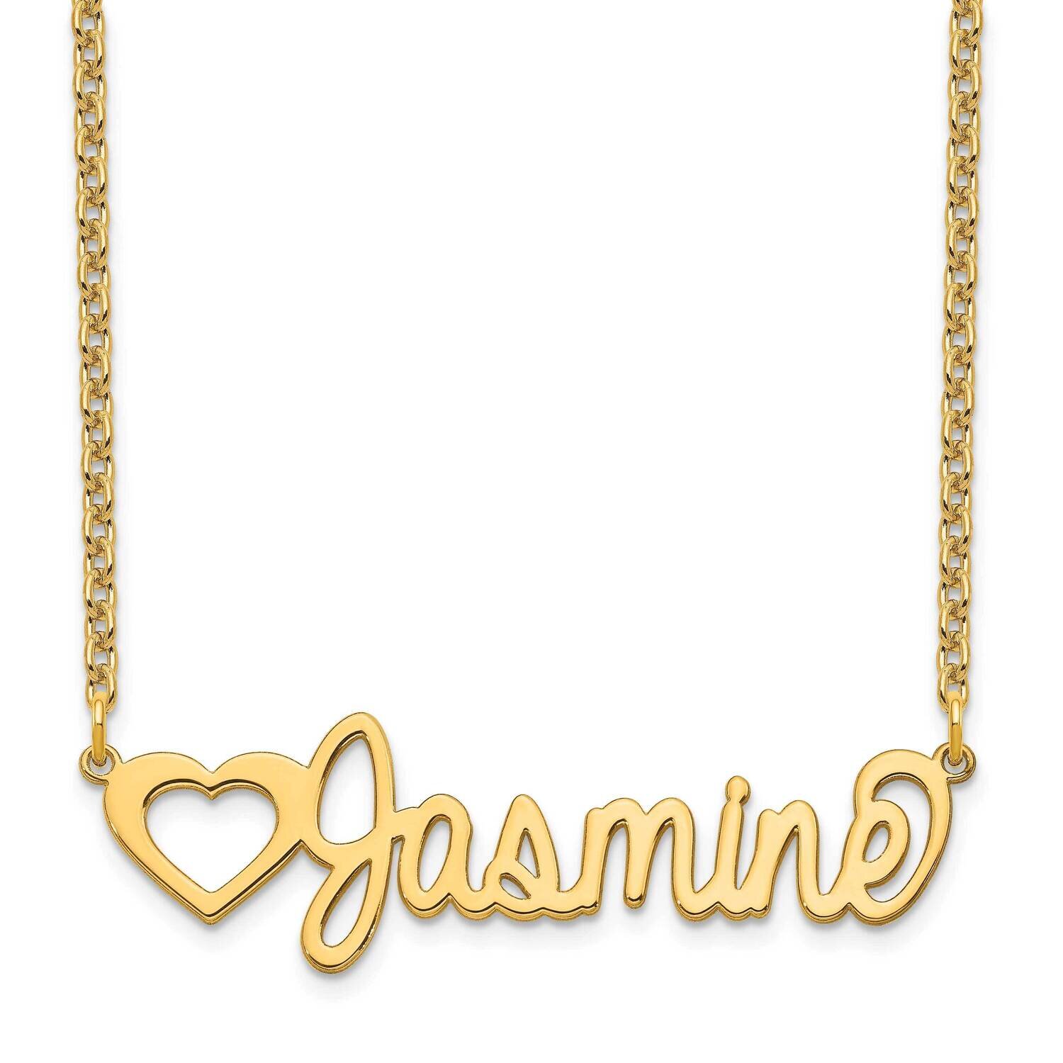 Customized Nameplate Necklace Gold-plated  XNA1050GP, MPN: XNA1050GP, 191101990199