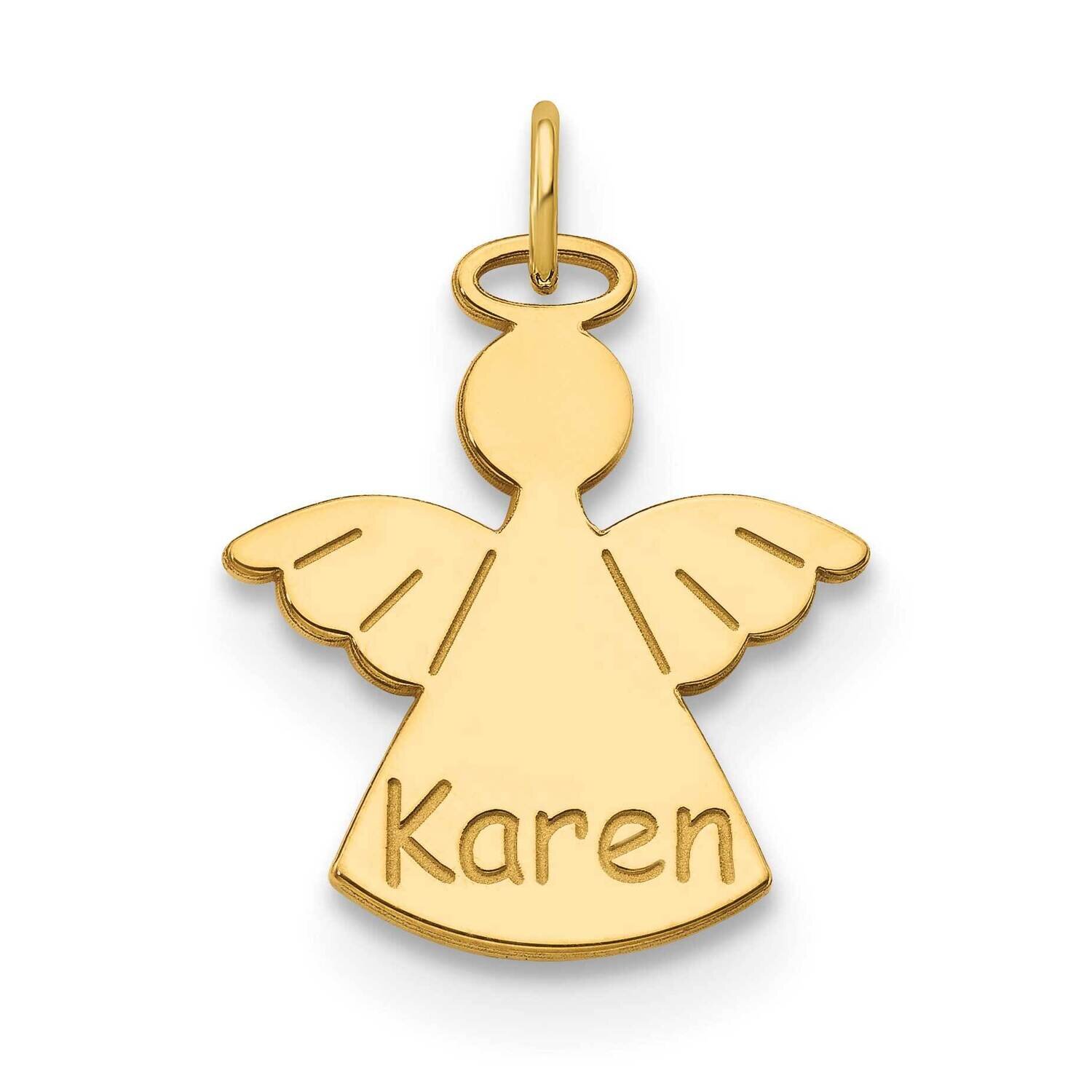 Angel Name Charm Gold-plated  XNA868GP, MPN: XNA868GP,
