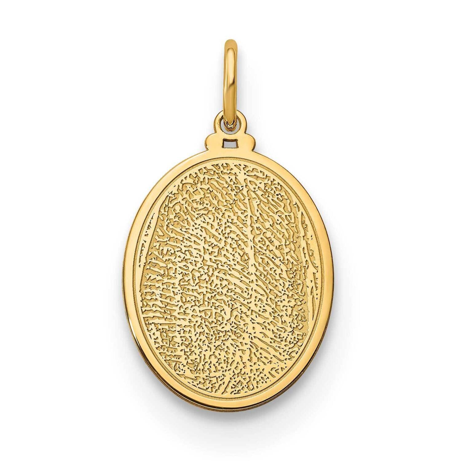 Small Personalized Fingerprint Pendant Sterling Silver XNA913GP, MPN: XNA913GP,