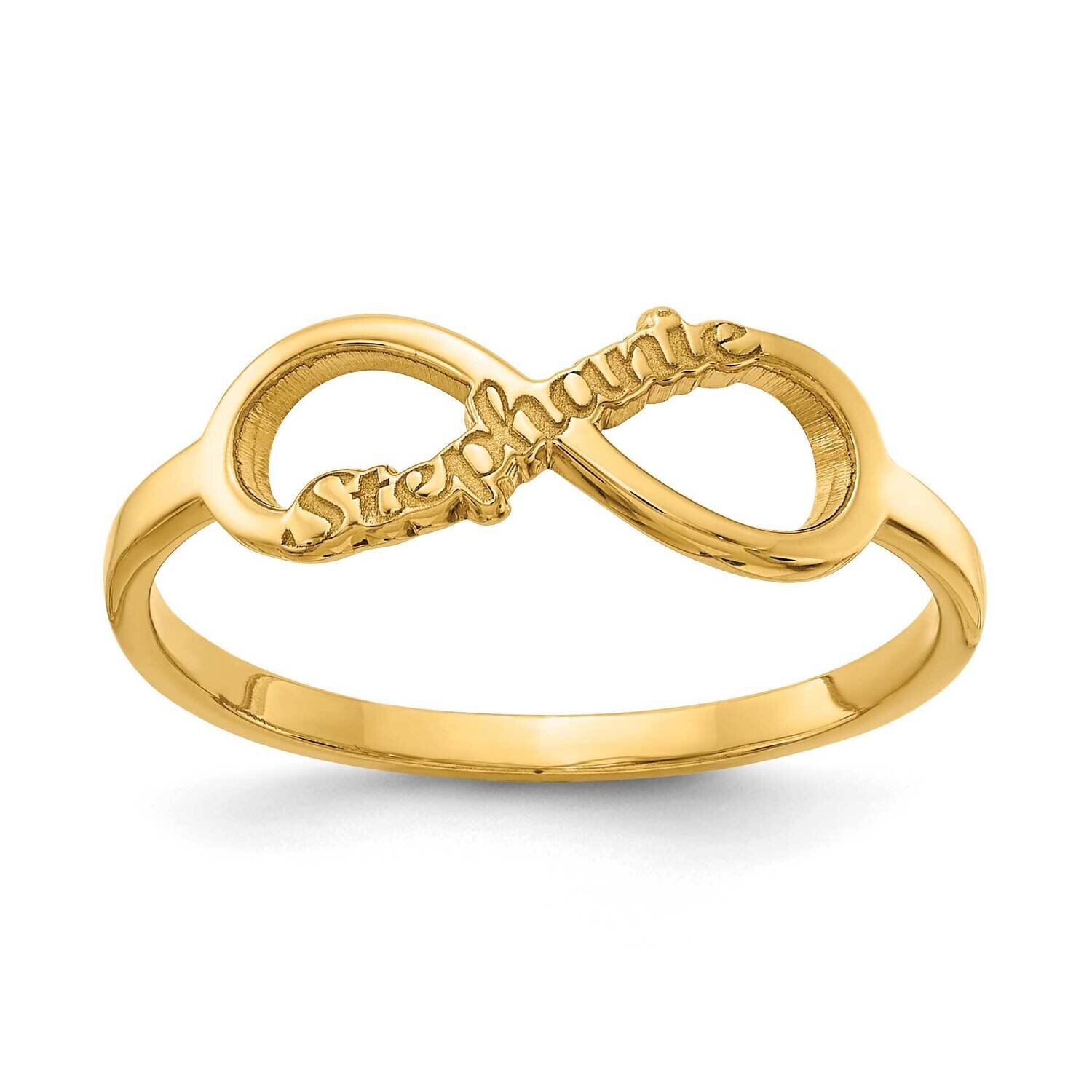 Name Infinity Ring 14k Gold XNR90Y, MPN: XNR90Y,