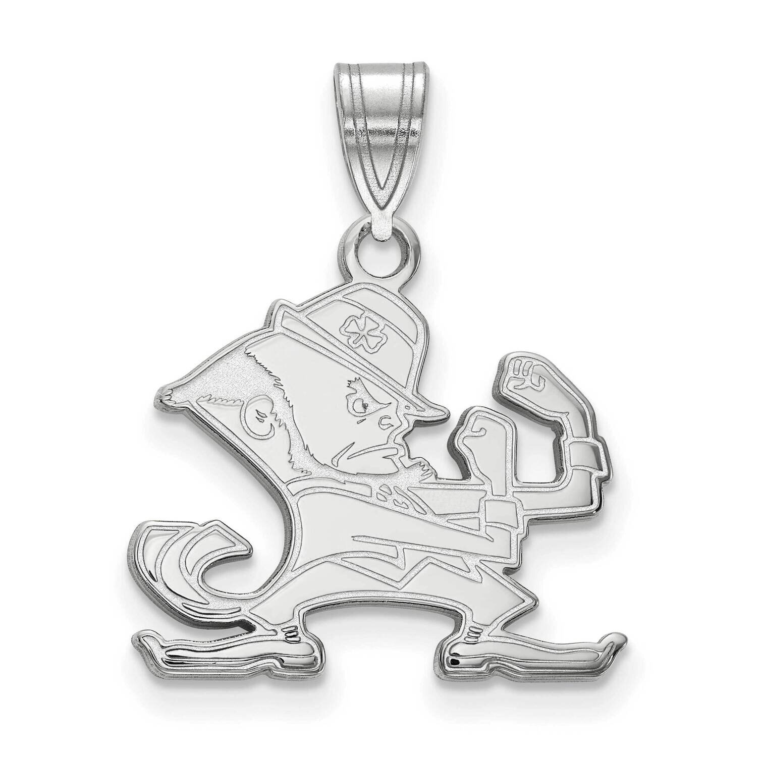 University of Notre Dame Medium Pendant 10k White Gold 1W045UND, MPN: 1W045UND, 191101129803