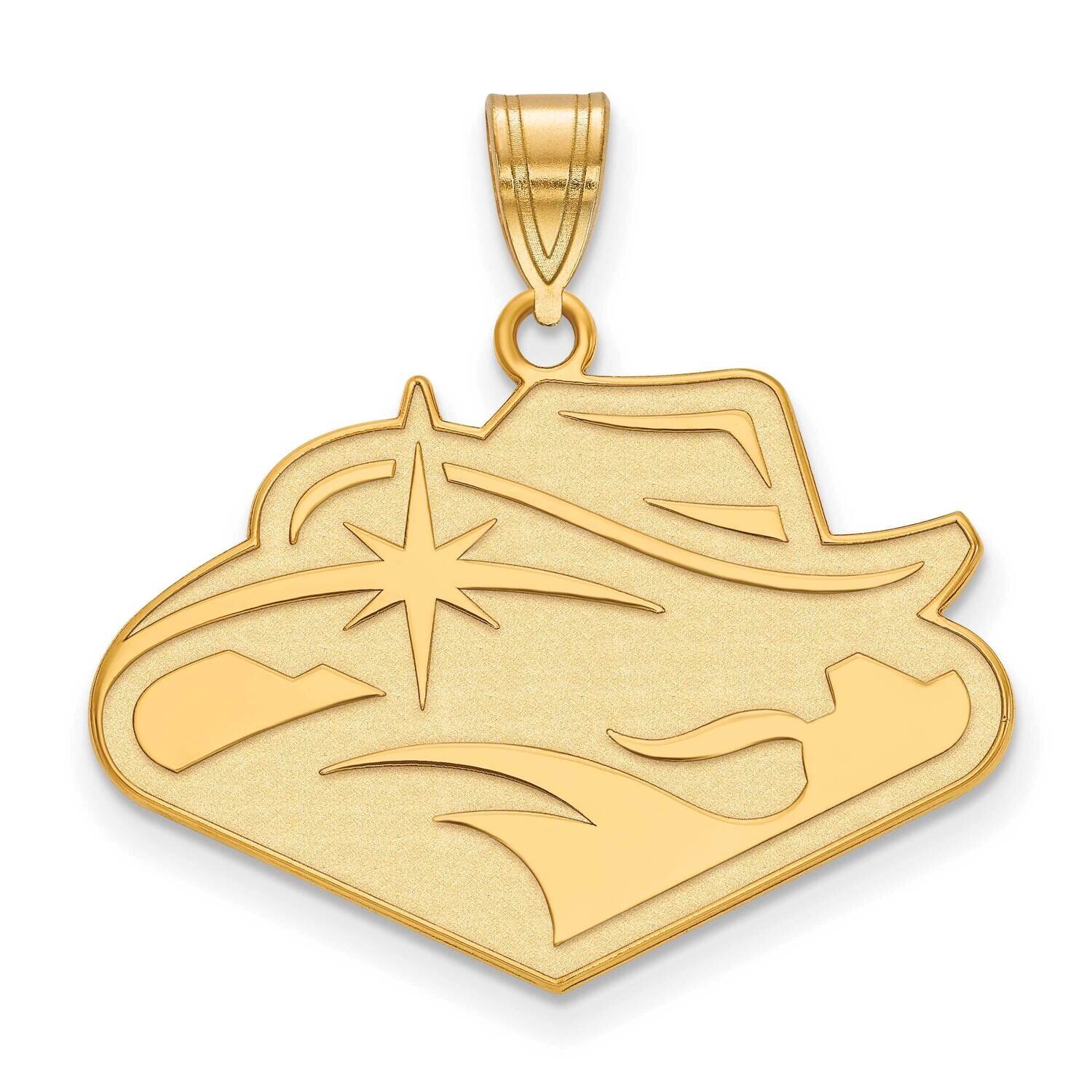 University of Nevada-Las Vegas Large Pendant Gold-plated Sterling Silver GP013UNL, MPN: GP013UNL, 1…