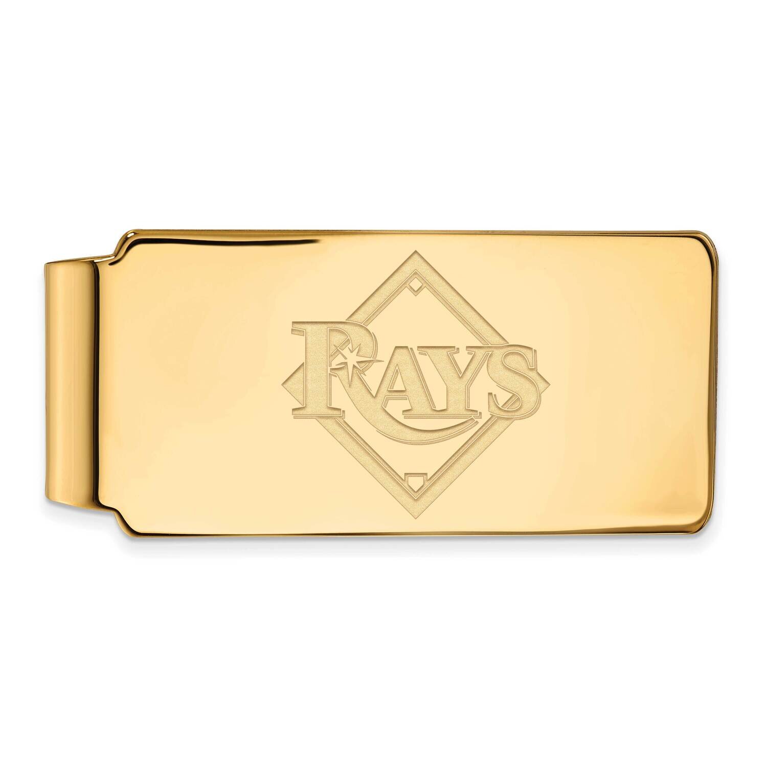 MLB Tampa Bay Rays Money Clip Gold-plated Sterling Silver GP025DEV, MPN: GP025DEV, 191101778797