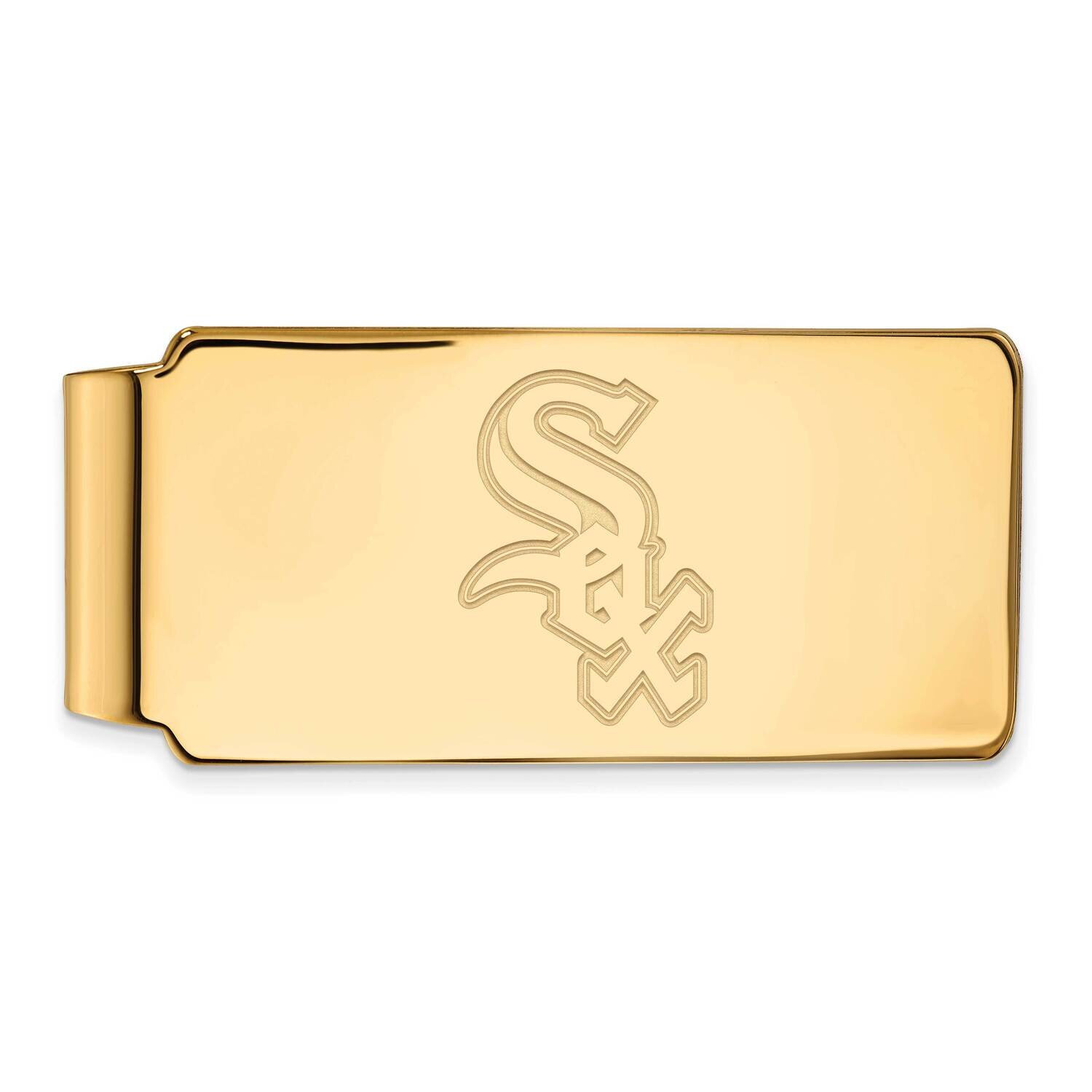 MLB Chicago White Sox Money Clip Gold-plated Sterling Silver GP025WHI