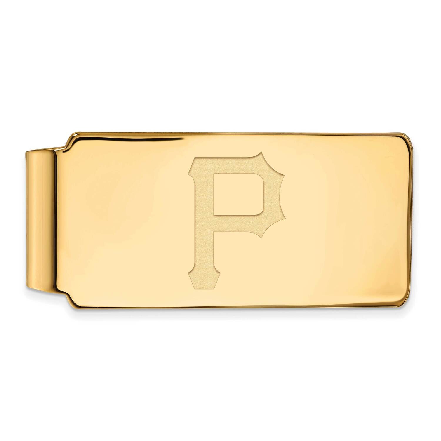 MLB Pittsburgh Pirates Money Clip Gold-plated Sterling Silver GP030PIR, MPN: GP030PIR, 191101778599