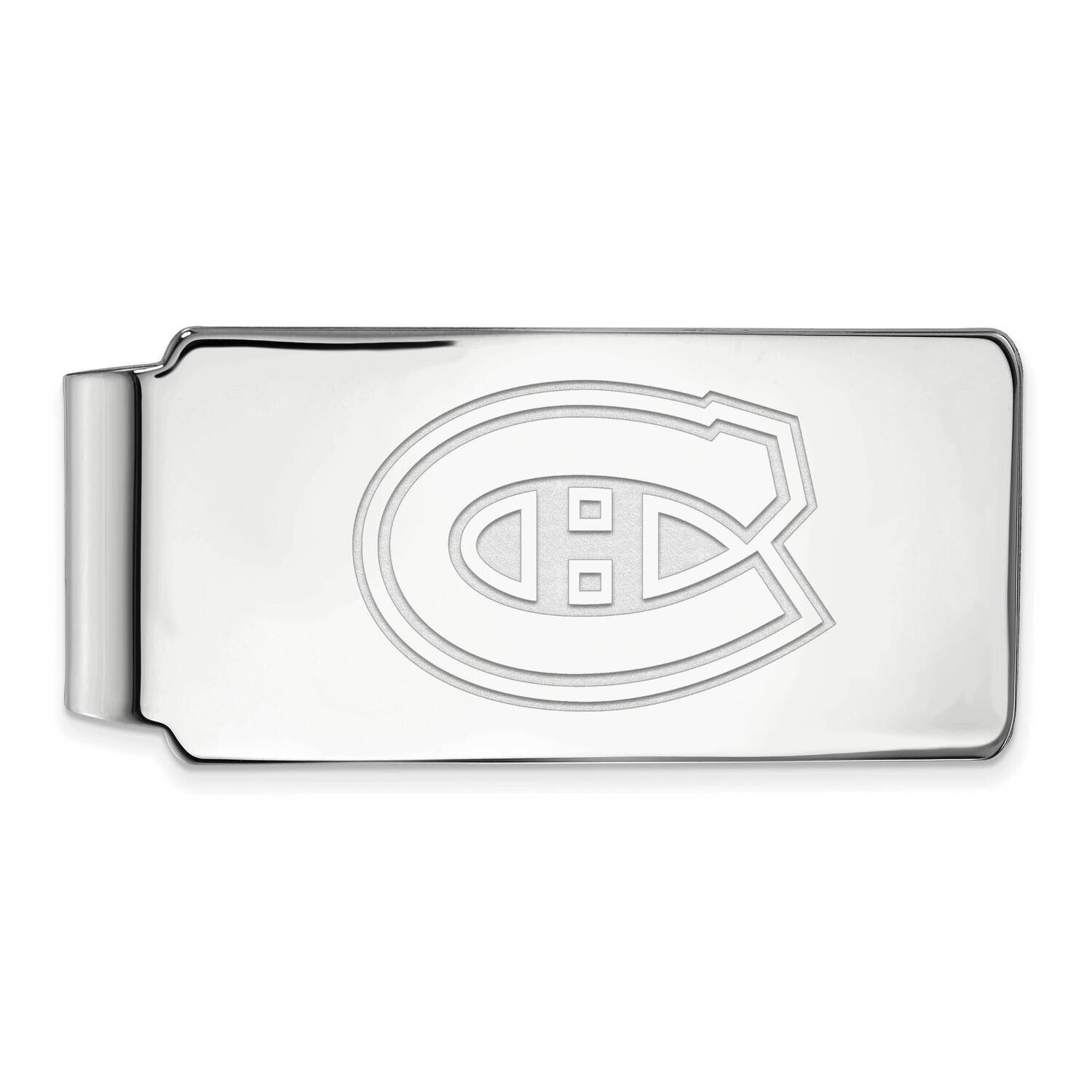 Montreal Canadiens Money Clip Sterling Silver Rhodium-plated SS006CAN, MPN: SS006CAN, 191101154003