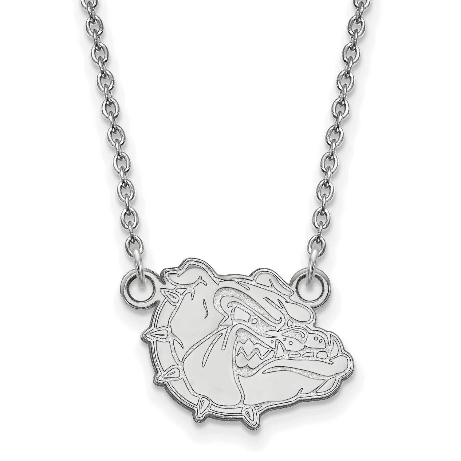 La Gonzaga University Small Pendant with Necklace Sterling Silver SS014GON-18, MPN: SS014GON-18, 19…