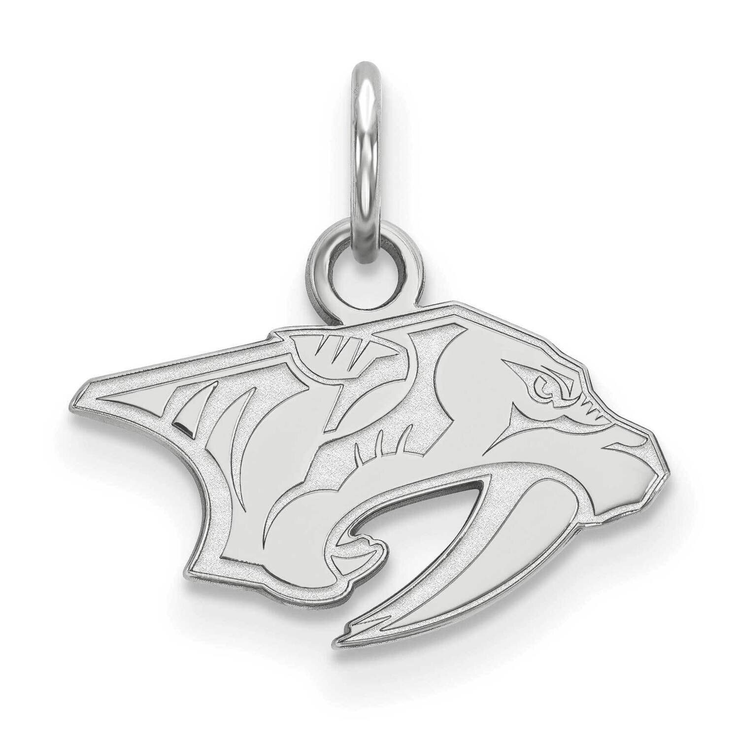 Nashville Predators Extra-Small Pendant Sterling Silver Rhodium-plated SS016PRE, MPN: SS016PRE, 191…