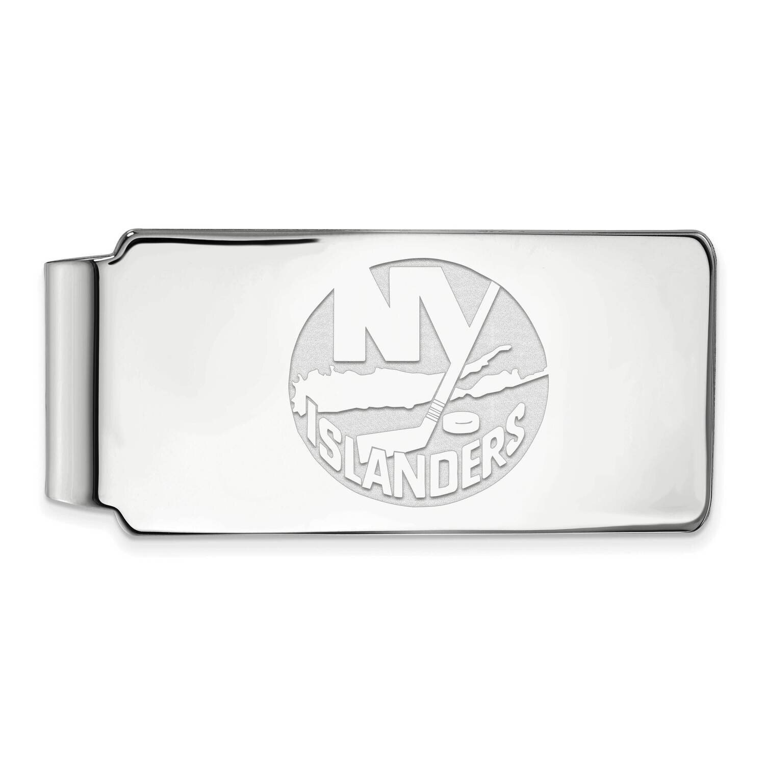 New York Islanders Money Clip Sterling Silver Rhodium-plated SS023ISL, MPN: SS023ISL, 191101153983