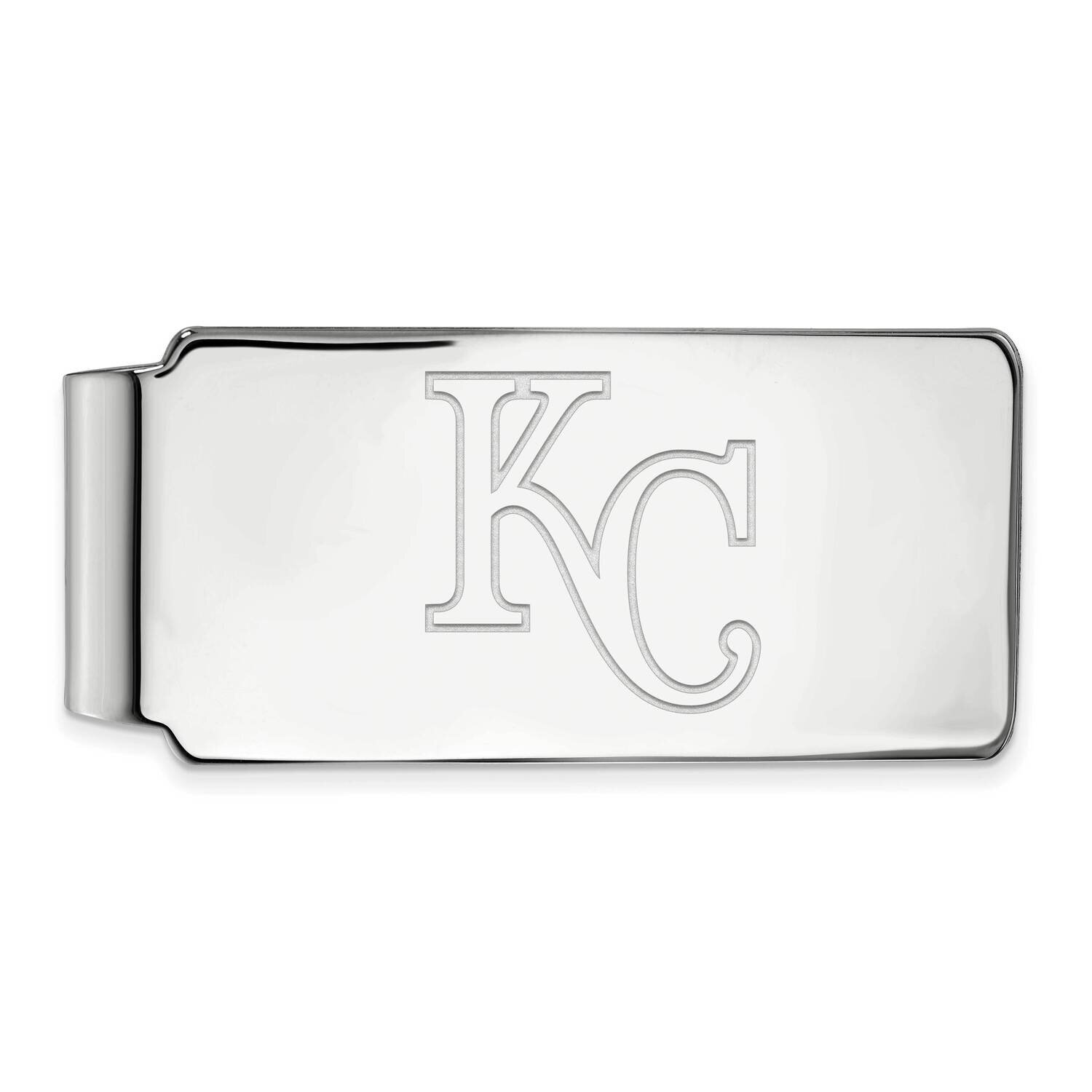 MLB Kansas City Royals Money Clip Sterling Silver Rhodium-plated SS023ROY, MPN: SS023ROY, 191101149…