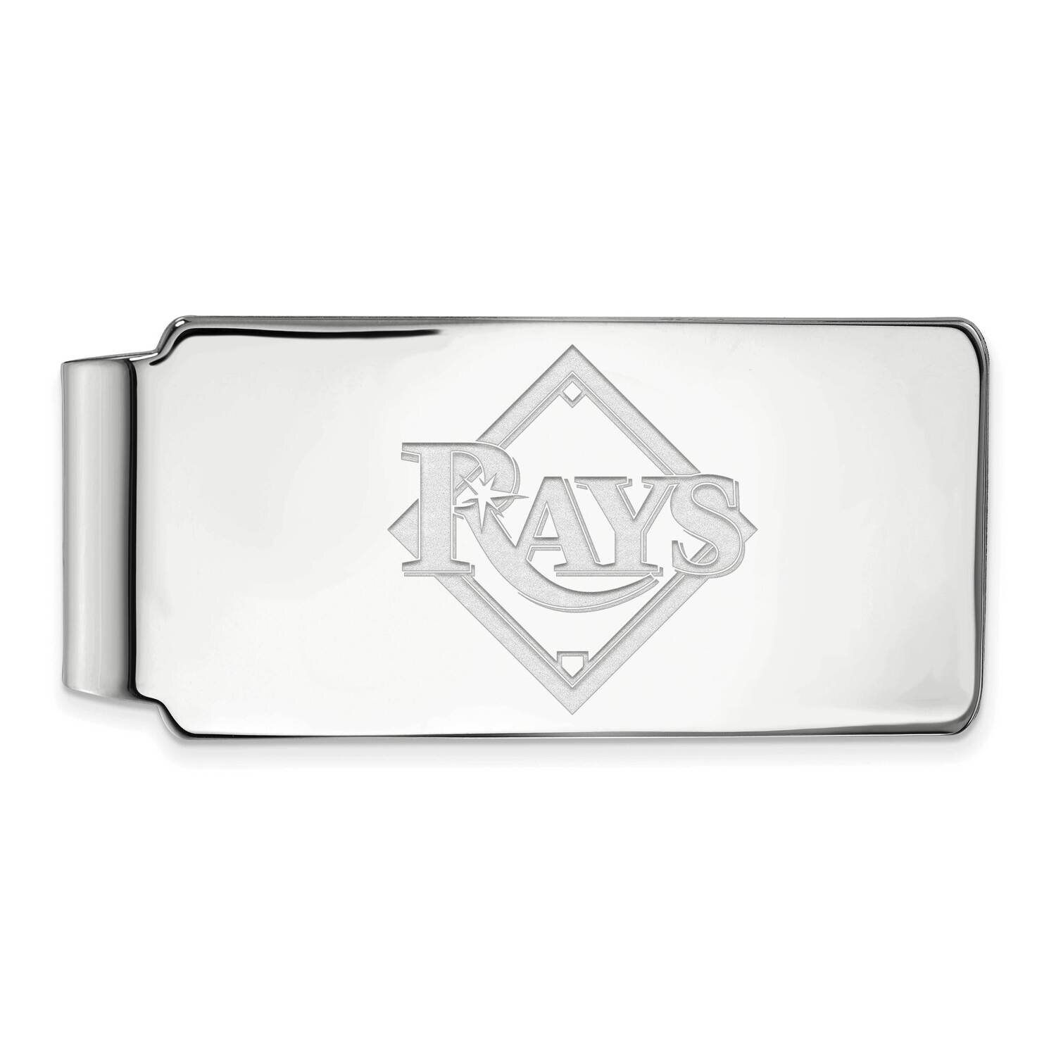 MLB Tampa Bay Rays Money Clip Sterling Silver Rhodium-plated SS025DEV, MPN: SS025DEV, 191101149221