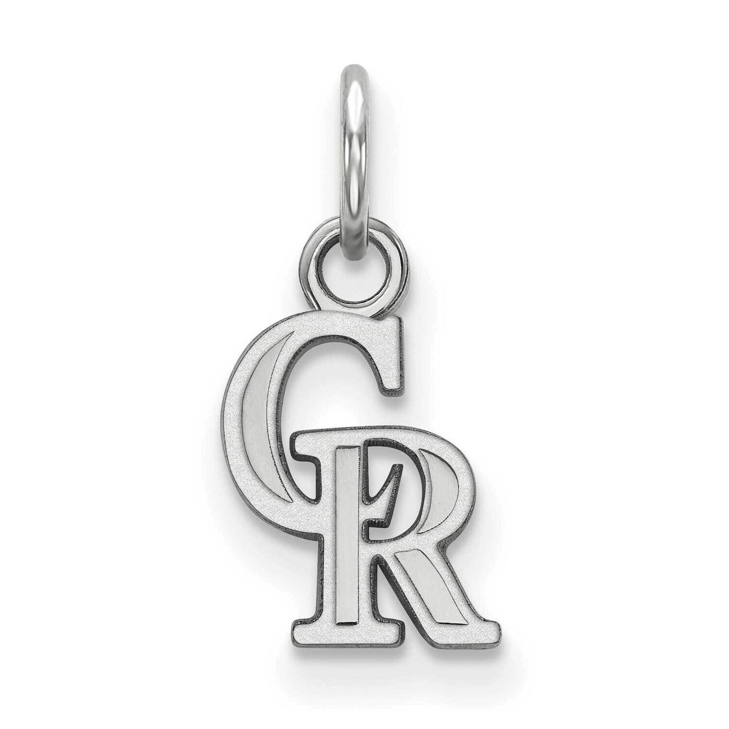 MLB Colorado Rockies C &amp; R Extra Small Pendant Sterling Silver SS028ROK, MPN: SS028ROK, 191101774966