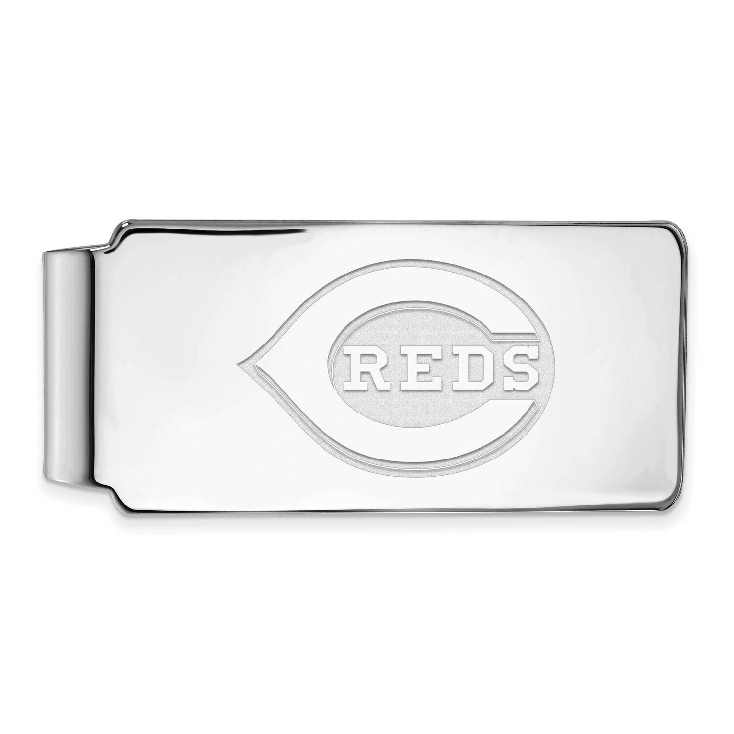MLB Cincinnati Reds Money Clip Sterling Silver Rhodium-plated SS029RDS