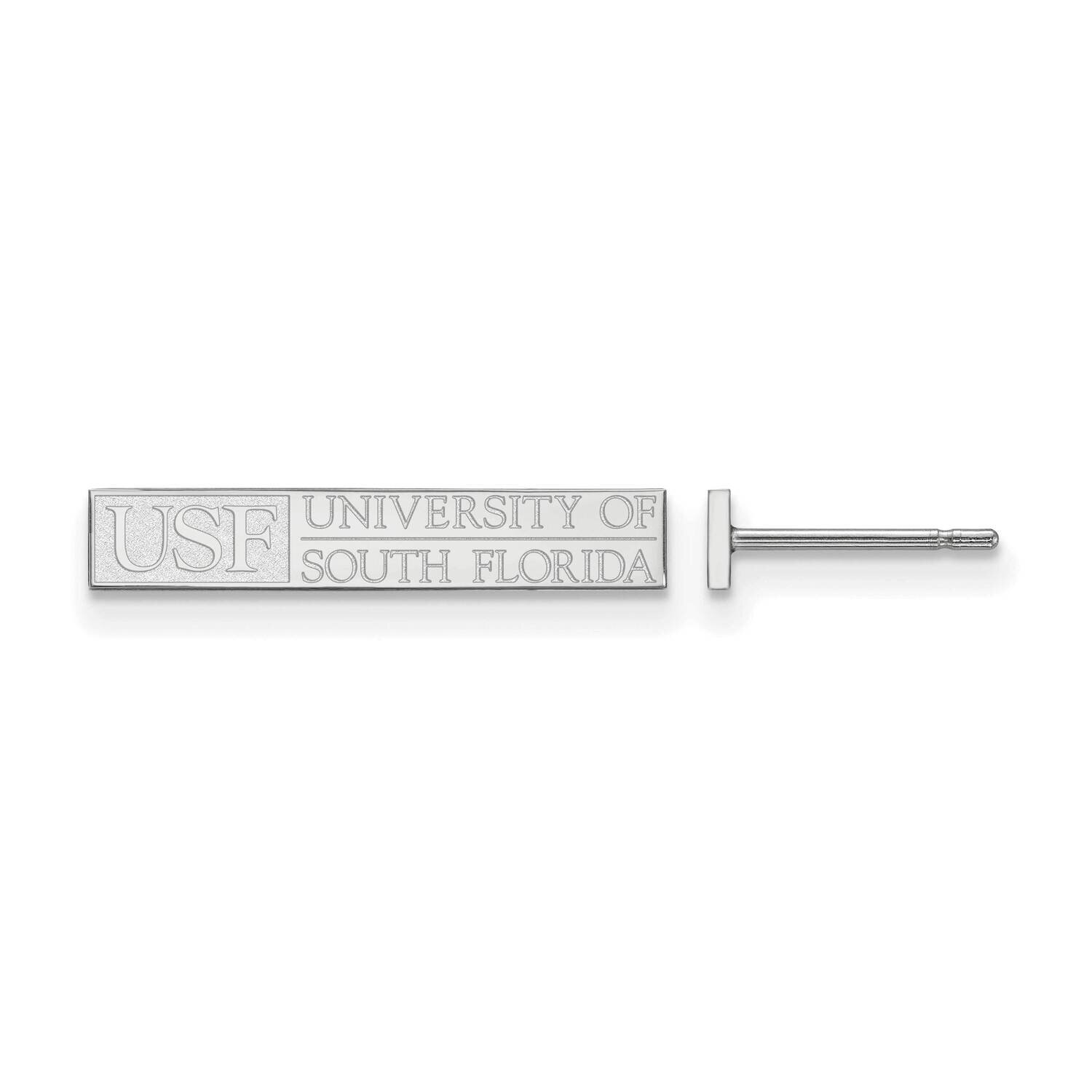 University of South Florida Extra-Small Post Earrings Sterling Silver SS030USFL, MPN: SS030USFL, 19…