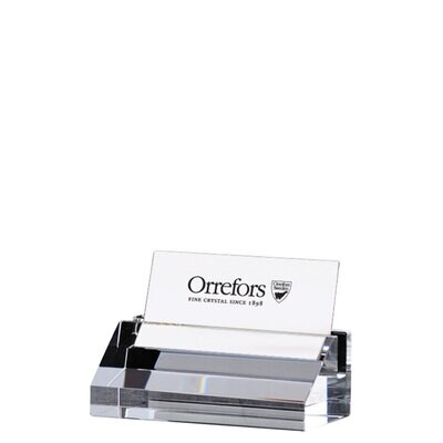 Orrefors Wall Street Business Card Holder, MPN: 6890001, 7319678900011