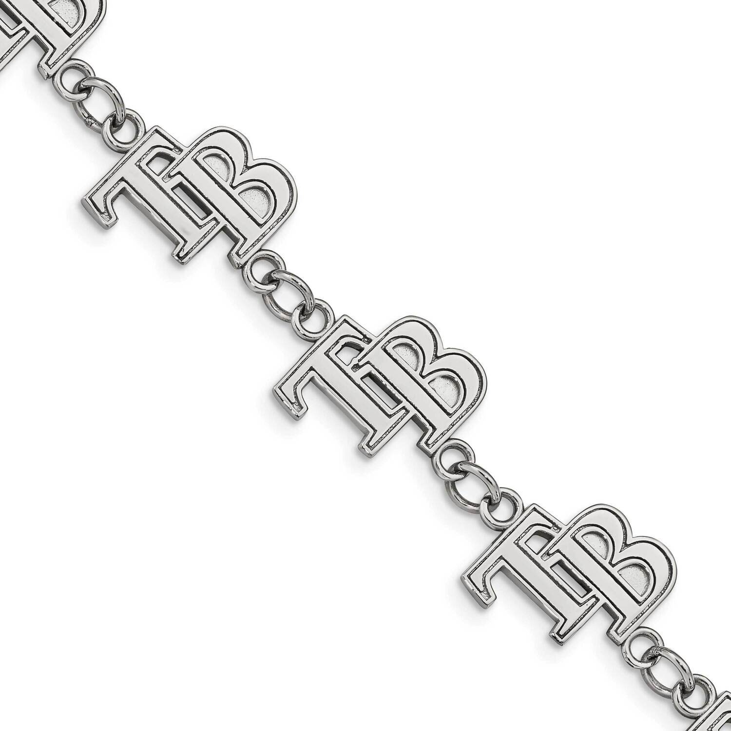MLB Tampa Bay Rays with 1.5 In Extender Link Bracelet Stainless Steel ST515DEV, MPN: ST515DEV, 1911…