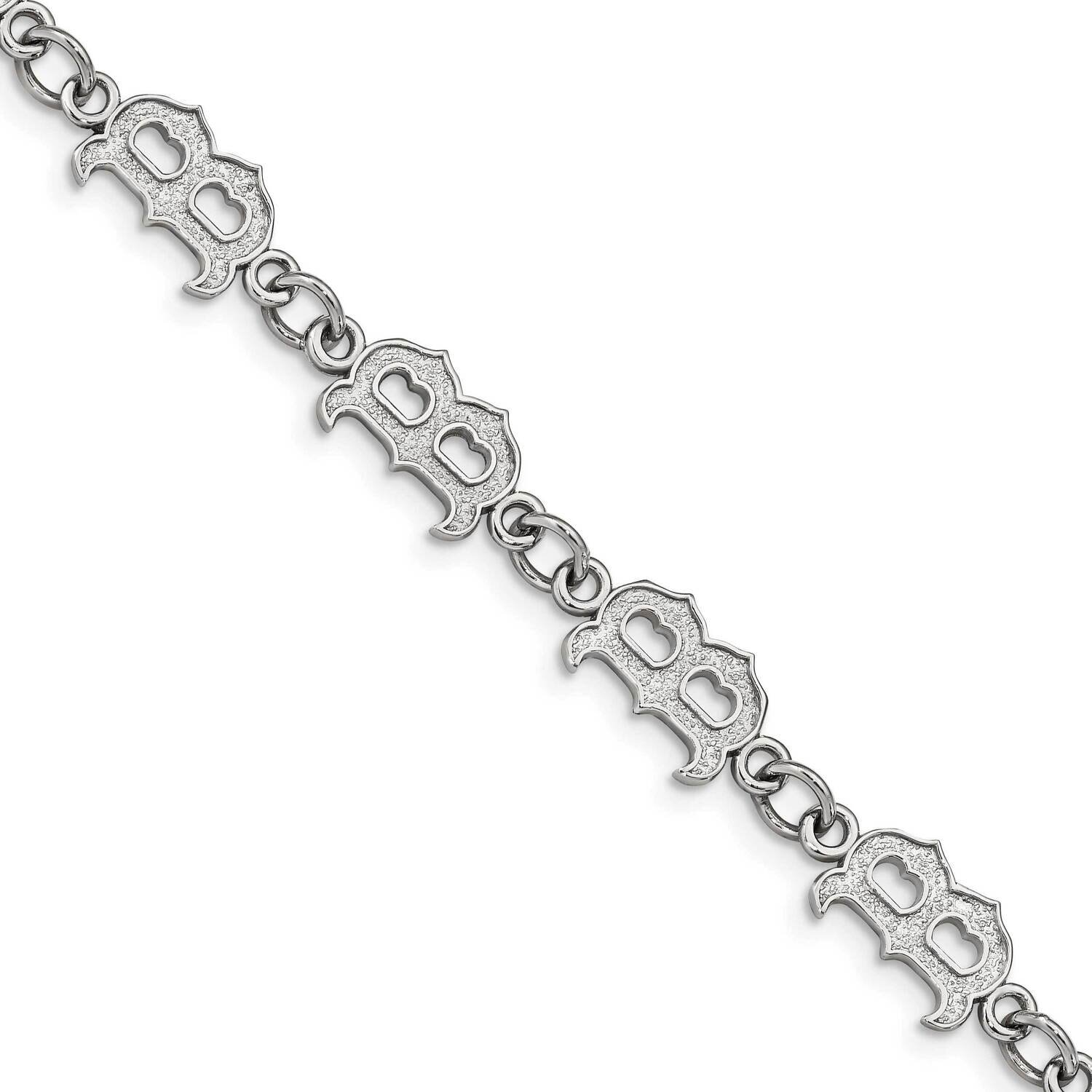 MLB Boston Red Sox with 1.5In Extension Link Bracelet Stainless Steel ST515RSO, MPN: ST515RSO, 1911…
