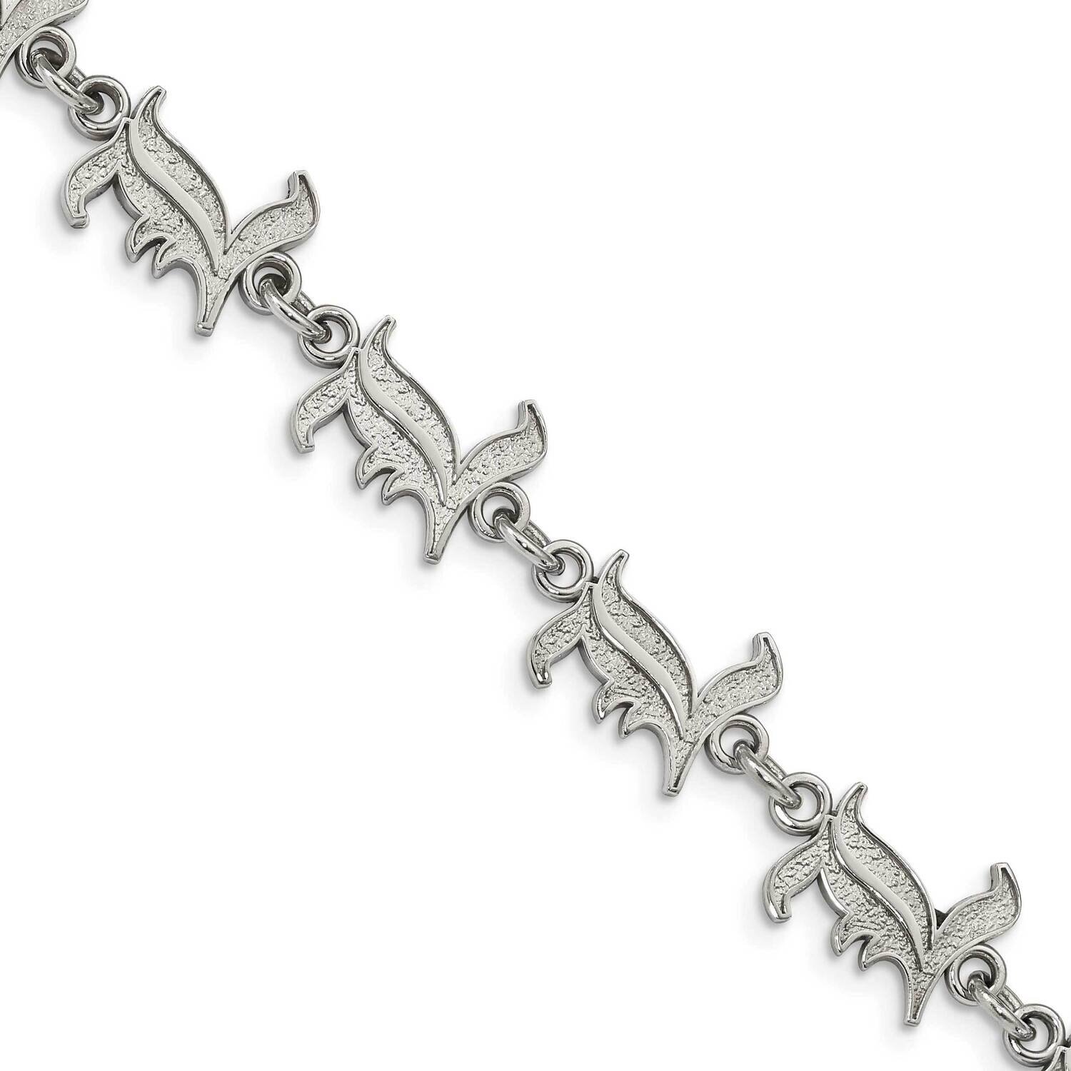 University of Louisville Logo Link with 1.5In Extender Bracelet Stainless Steel ST515UL, MPN: ST515…